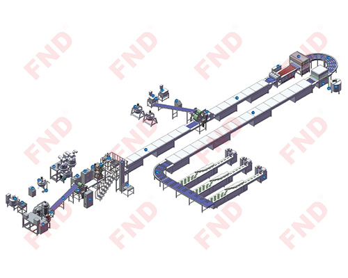 Automatic Candy Bar Bonding Production Line